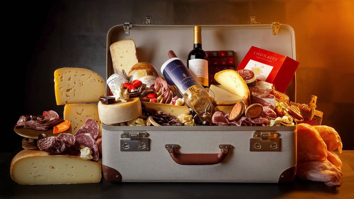 Lebensmittel im Koffer: Flugzeug innerhalb EU